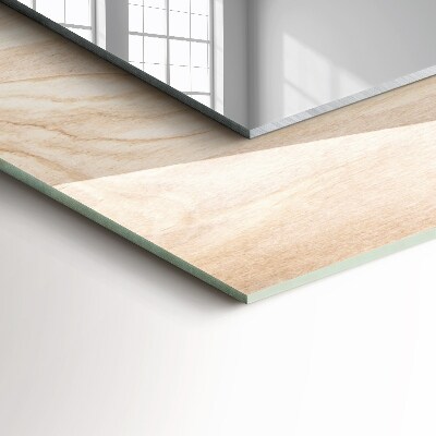 Bedruckte spiegel Bedruckte spiegel Holz mit Ästen