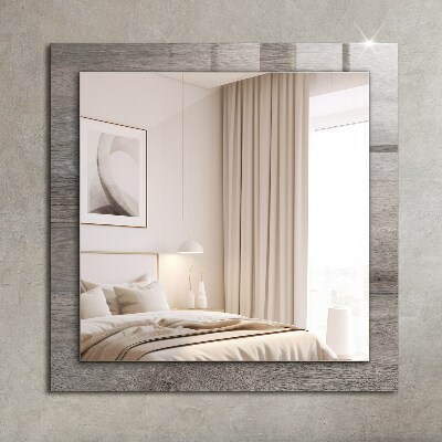 Spiegel mit motivdruck Spiegel mit motivdruck Holzbrett-Textur