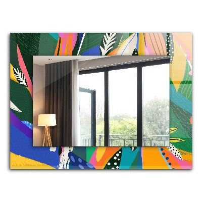 Spiegel ornamente Spiegel ornamente Buntes abstraktes Muster