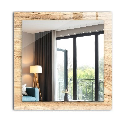 Bedruckter spiegel Bedruckter spiegel Holzmaserung Textur