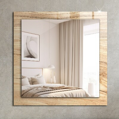 Bedruckter spiegel Bedruckter spiegel Holzmaserung Textur