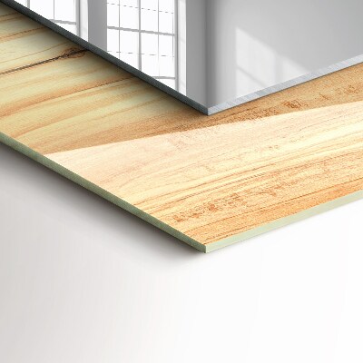 Bedruckter spiegel Bedruckter spiegel Holzmaserung Textur