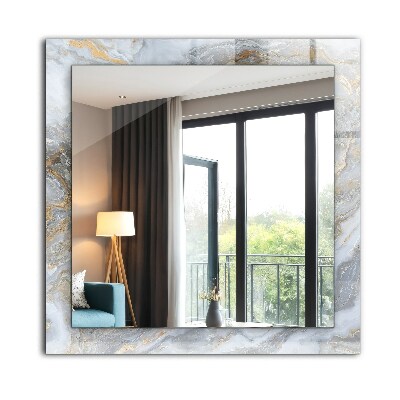 Bedruckte spiegel Bedruckte spiegel Marmormuster Textur