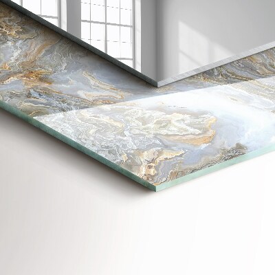 Bedruckte spiegel Bedruckte spiegel Marmormuster Textur