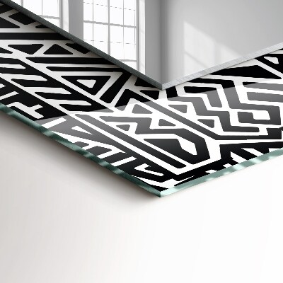 Spiegel mit aufdruck Spiegel mit aufdruck Geometrisches Muster