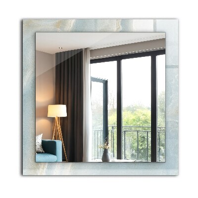 Spiegel ornamente Spiegel ornamente Blauer Onyx-Marmor