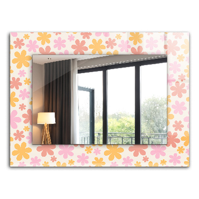 Spiegel mit aufdruck Spiegel mit aufdruck Florales Muster