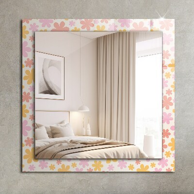 Spiegel mit aufdruck Spiegel mit aufdruck Florales Muster