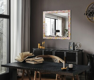 Spiegel mit aufdruck Spiegel mit aufdruck Florales Muster