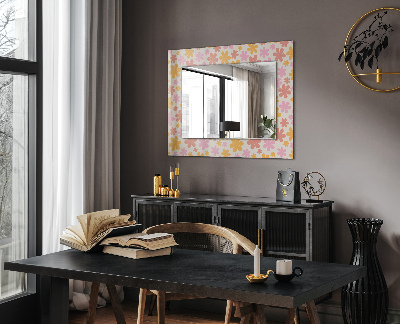 Spiegel mit aufdruck Spiegel mit aufdruck Florales Muster