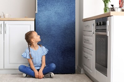Magnetischer kühlschrank-aufkleber Blaue abstraktion