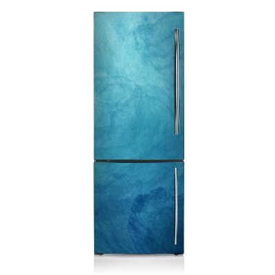Magnetischer kühlschrank-aufkleber Blaue wellen