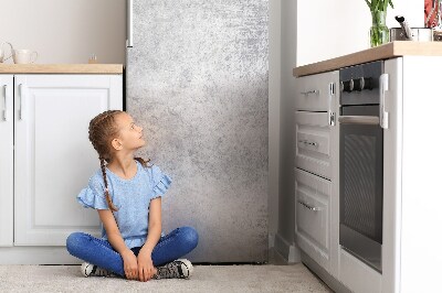 Magnetischer kühlschrank-aufkleber Weißer strukturierter beton