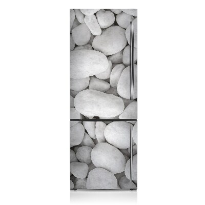 Magnetischer kühlschrank-aufkleber Weiße steine