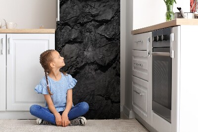 Magnetischer kühlschrank-aufkleber Kohle dunkeles motiv