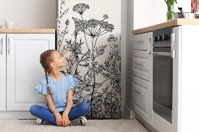 Magnet auf kühlschrank folie dekoration Wiesenfeld