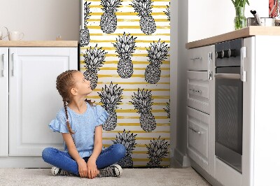 Kühlschrank aufkleber Ananas