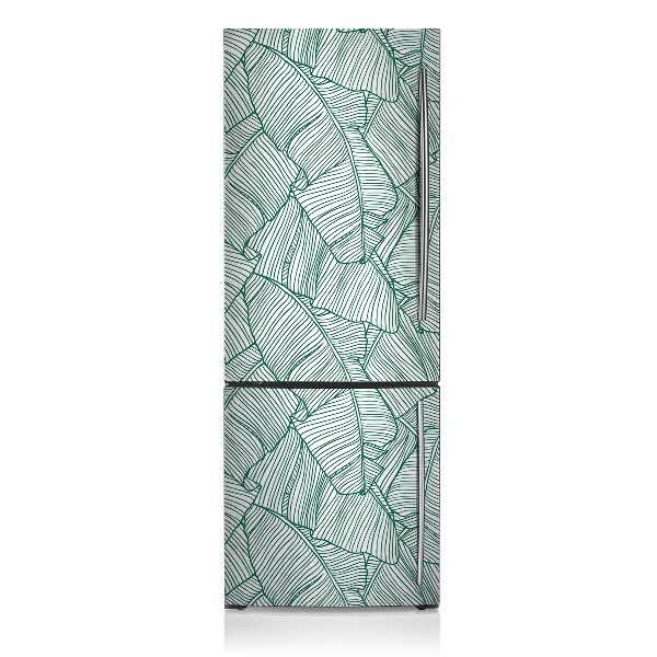 Kühlschrank magnet folie Wasserblätter