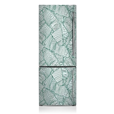 Kühlschrank magnet folie Wasserblätter