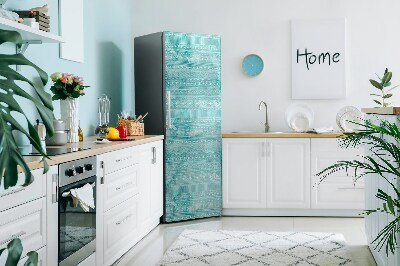 Kühlschrank magnet folie Geometrische türkis