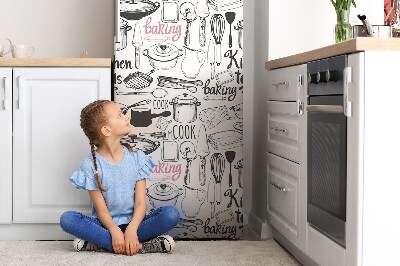 Kühlschrank aufkleber Küchenthema