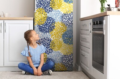 Kühlschrank aufkleber Chrysanthemenblume