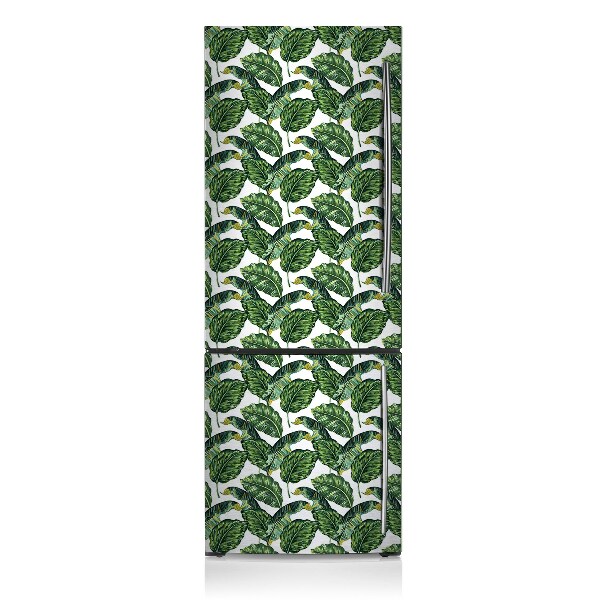 Kühlschrank aufkleber Monstera