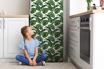 Kühlschrank aufkleber Monstera