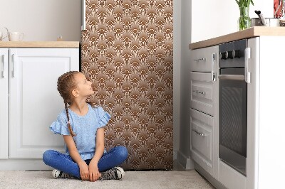 Kühlschrank matte Art deco-stil