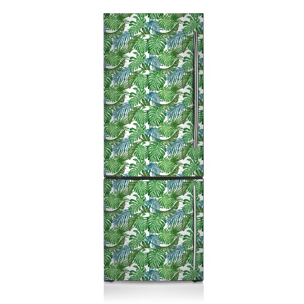 Kühlschrank aufkleber Monstera