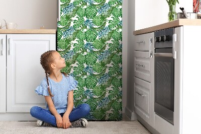 Kühlschrank aufkleber Monstera