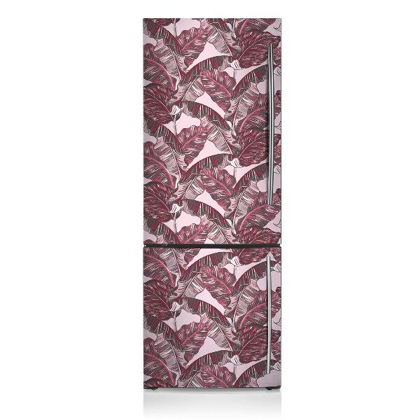 Kühlschrank magnet folie Rosa palme