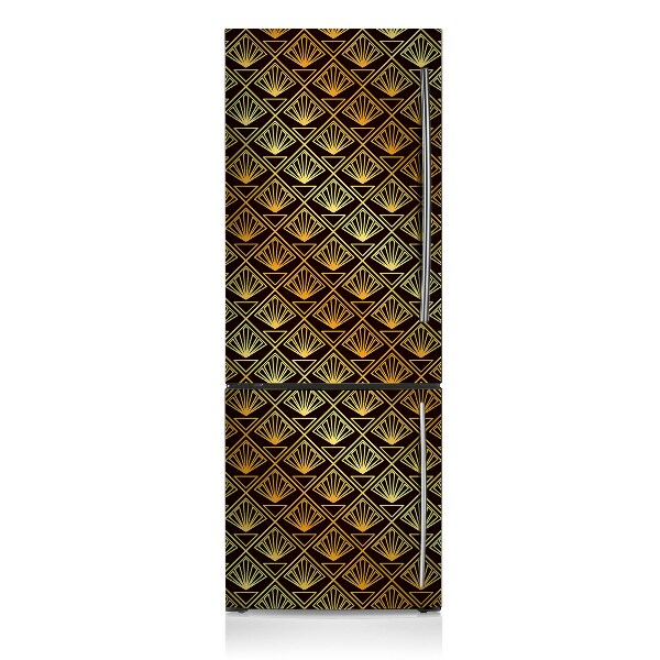 Kühlschrank matte Art deco-stil