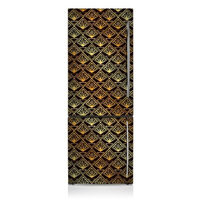 Kühlschrank matte Art deco-stil