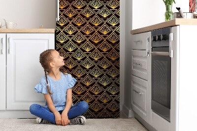 Kühlschrank matte Art deco-stil