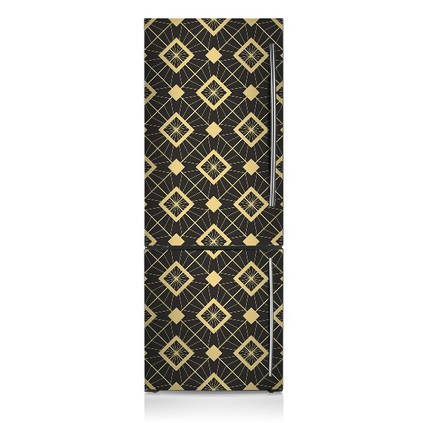 Kühlschrank matte Retro-muster