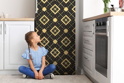 Kühlschrank matte Retro-muster