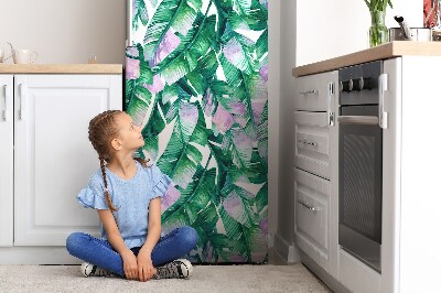 Kühlschrank magnet folie Pastellblätter