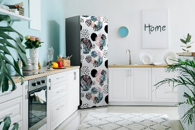 Kühlschrank magnet folie Abstrakte blätter