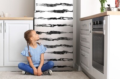Magnetischer kühlschrank-aufkleber Abstrakte linien