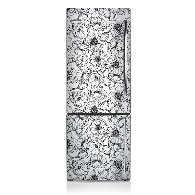 Kühlschrank magnet folie Blumenthema