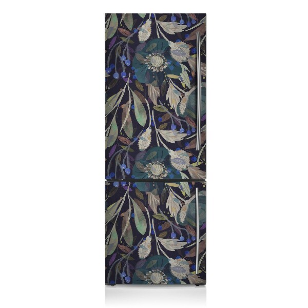 Kühlschrank matte Botanisches muster