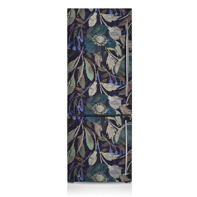 Kühlschrank matte Botanisches muster