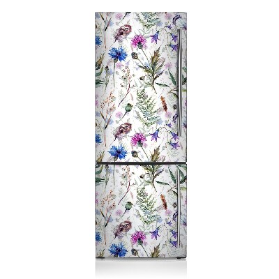 Kühlschrank matte Feldblumen