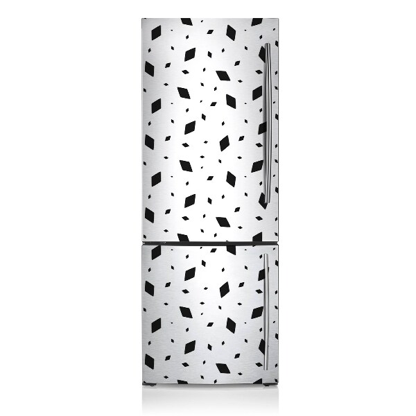 Magnet auf kühlschrank folie dekoration Geometrische motive