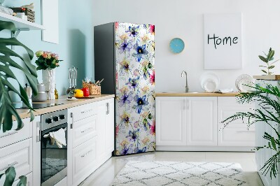 Kühlschrank matte Feldblumen