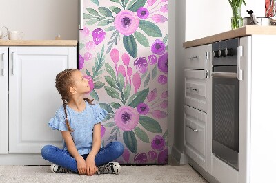 Kühlschrank magnet folie Blumenmuster