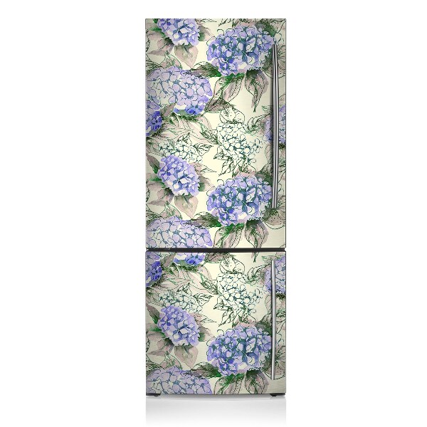 Kühlschrank matte Hortensie