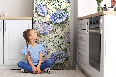 Kühlschrank matte Hortensie