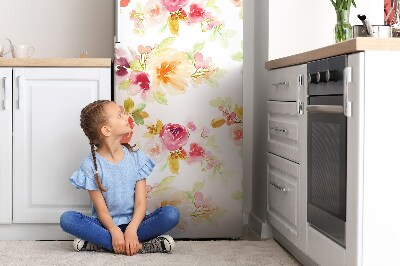 Magnetischer kühlschrank-aufkleber Vintage-muster